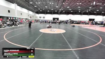 170 lbs Cons. Semi - Alissa Rodriguez, Yukon vs Graciella Ortiz, Park Hill South