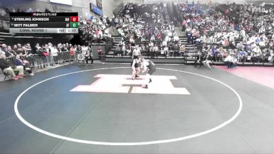 6A 190 lbs Cons. Round 1 - Mitt Palmer, American Fork vs Sterling Johnson, Riverton