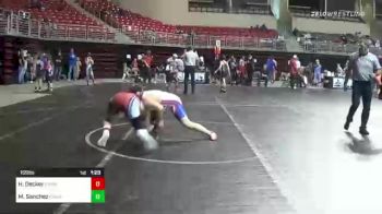 155 lbs Rr Rnd 2 - Hudson Decker, GI Grapplers vs Monico Sanchez, Pomona Elite