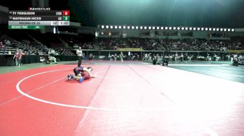 125 lbs Round Of 32 - Ty Ferguson, Lyon vs Wayshaun Hicks, Liberty