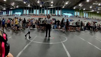 52 lbs Quarterfinals (8 Team) - Dallas Williams, Misfits United vs Raven Borsman, BHWC | Dirt Divers