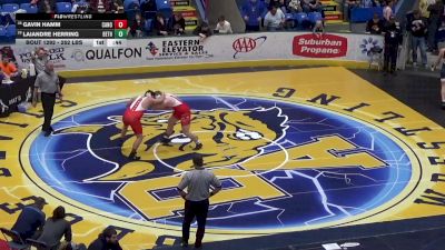 252 lbs Consi Of 32 #2 - Gavin Hamm, Canon-McMillan vs Laiandre Herring, Beth-Center