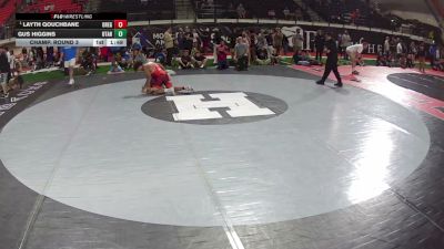 190 lbs Champ. Round 3 - Layth Qouchbane, Oregon vs Gus Higgins, Utah