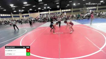 157 lbs Consi Of 16 #1 - Ke'alohi Cofran, Team Phantom vs Julian Prieto, Tucson Pride WC