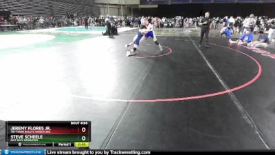 65 lbs Cons. Round 2 - Jeremy Flores Jr., Tri-Town Bullyz Wrestling vs Steve Scheele, Mat Rats Rebooted