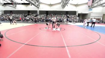 82-J lbs Consi Of 32 #2 - Landon Frey, Central Dauphin Middle School vs Jagger Boggi, Clearview