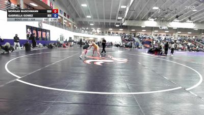 124 lbs Cons. Round 7 - Gabriella Gomez, McKendree University vs Morgan Maschmann, Fort Hays State
