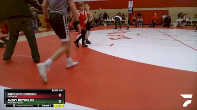 63-68 lbs Round 1 - Avery Reynolds, Wiggins Youth vs Jameson Console, Eaton WC