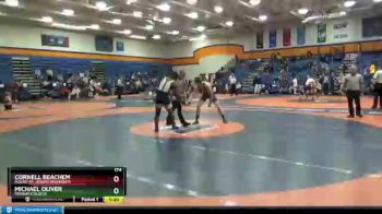 174 lbs Champ. Round 2 - Cornell Beachem, Mount St. Joseph University vs Michael Oliver, Ferrum College