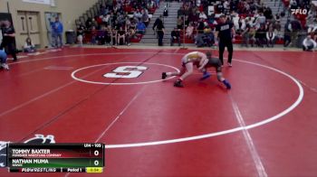 105 lbs Quarterfinal - Nathan Muma, NWWC vs Tommy Baxter, Punisher Wrestling Company