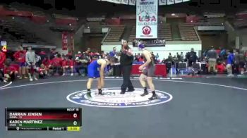 132 lbs Round 2 (16 Team) - Darrain Jensen, NAWA vs Kaden Martinez, SAWA