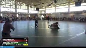 180 lbs Round 2 (4 Team) - Sam Simonette, Charlies Angels Pink vs Mercedes Tellechea, Indiana INFERNO BLACK