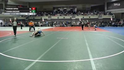 130 lbs Champ. Round 1 - Parker Kipka, Foley vs Cohen Kiecker, New Ulm