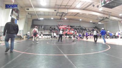 150 lbs 3rd Place - Jacob Cook, Sperry High School vs Levi Simpson, Cushing High School