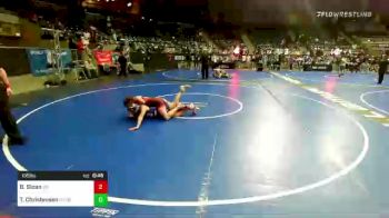 135 lbs Consi Of 8 #1 - Blake Sloan, Wrecking Crew Michigan vs Ty Christensen, Don Bosco