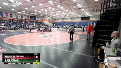 125 lbs Cons. Round 2 - Samson St. Germain, Ferrum College vs Chris Karbash, Wisconsin - Platteville