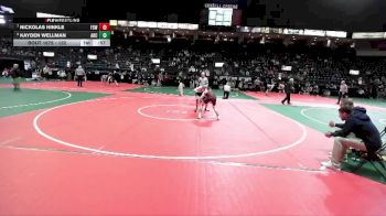 132 lbs 5th Place Match - Kayden Wellman, ARC3 vs Nickolas Hinkle, FSWA