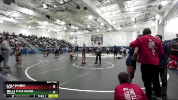 115 lbs Cons. Round 4 - Bella Luna Aguas, Foothill vs Laila Pinedo, Selma