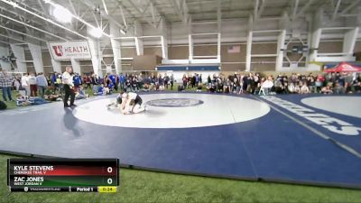 165 V Cons. Round 5 - Zac Jones, West Jordan V vs Kyle Stevens, Cherokee Trail V