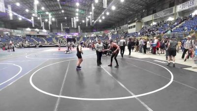 125 lbs Consi Of 16 #2 - River Wickstrom, Dolores vs Bree Tyler, Las Animas