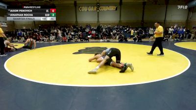 193 lbs Quarterfinal - Jaxon Penovich, St. Viator (IL) vs Jonathan Rocha, Clovis North