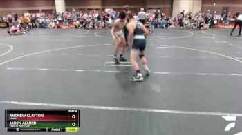 130 lbs Semifinal - Andrew Clayton, CKWA vs Jaden Allred, Trinity Top Team