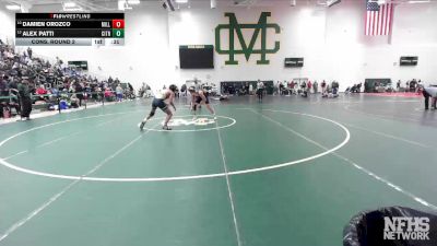 126 lbs Cons. Round 2 - Damien Orozco, Millikan vs Alex Patti, South Torrance