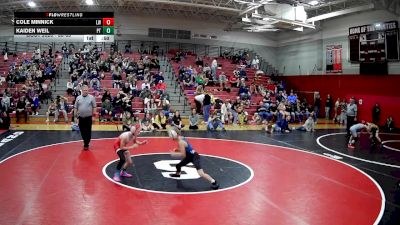 66-69 lbs Round 2 - Cole Minnick, Legacy Wrestling vs Kaiden Weil, Peters Township