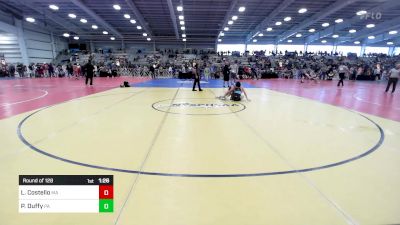 106 lbs Round Of 128 - Logan B. Costello, MA vs Peyton Duffy, PA