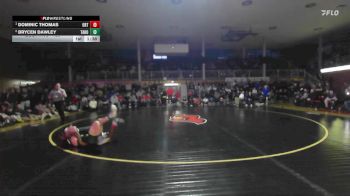 138 lbs 1st Place Match - Dominic Thomas, Orting vs Brycen Dawley, Tahoma