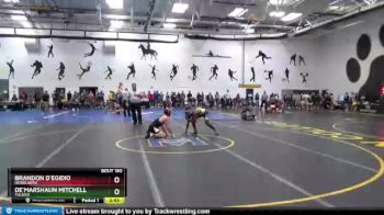 133 lbs Cons. Round 2 - De`Marshaun Mitchell, Toledo vs Brandon D`Egidio, Heidelberg