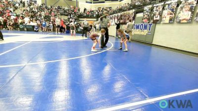 58 lbs Rr Rnd 1 - Everlee Henderson, Standfast vs Rowan Falcon, Division Bell Wrestling