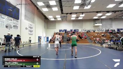 165 lbs Semis & 3rd Wb (16 Team) - Zackary Morgan, Santa Rosa Junior College vs Jamison McKnight, Shasta Community College