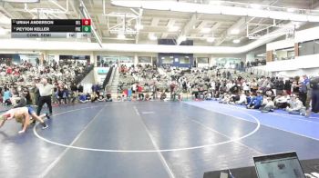 126 lbs Cons. Semi - Peyton Keller, Preston vs Uriah Anderson, Delta