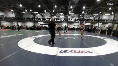 132 lbs Consi Of 16 #2 - Nevaeh Beach-Houck, Port Jervis vs Solese Jovine, Arlington