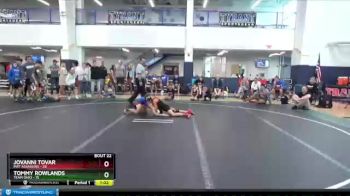 92 lbs Round 6 (8 Team) - Tommy Rowlands, Team Ohio vs Jovanni Tovar, Mat Assassins