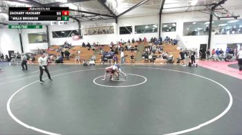 184 lbs Quarterfinal - Wills Bronson, John Carroll vs Zachary Huckaby, Wabash