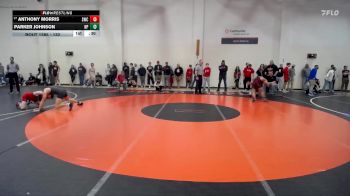 132 lbs Cons. Round 2 - Anthony Morris, Southport Wrestling Club vs Parker Johnson, North Posey