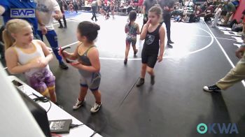 66-72 lbs Rr Rnd 2 - Eralynn Slaton, Bristow Youth Wrestling vs Madilynn Filby, Collinsville Cardinal Youth Wrestling