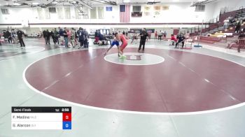 160 lbs Semifinal - Felix Medina, Yale Street vs Gustavo Alarcon, Olympic