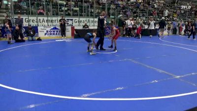 84 lbs Champ. Round 2 - Lincoln Booth, Sebolt Wrestling Academy vs Jaxon Randall, Immortal Athletics Wrestling Club