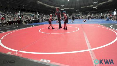 90 lbs Consolation - Holden L Yingst, Keystone Wrestling Club vs Kayson Dougherty, Sperry Wrestling Club