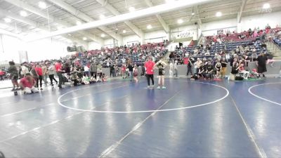 100 lbs Round 3 - Aidyn Cabrera, RWC - Roy Wrestling Club vs Koree Walker, Bear River Wrestling Club