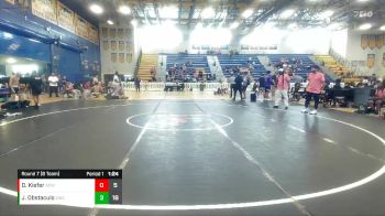 113 lbs Round 7 (8 Team) - Derik Kiefer, Athens Christian vs Joseph Obstaculo, Eagles WC