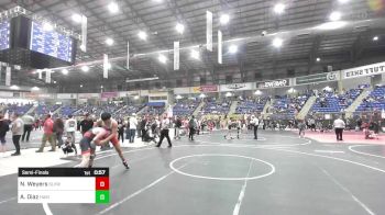 144 lbs Semifinal - Noah Weyers, Slvwc vs Allen Diaz, Hammers WC