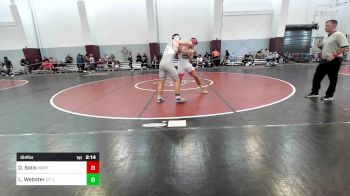 184 lbs Consi Of 8 #2 - Dominic Solis, Maryland - UNATT vs Logan Webster, Tennessee-Chattanooga