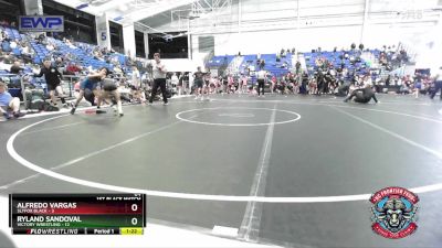 84 lbs Placement (4 Team) - Alfredo Vargas, Slyfox Black vs Ryland Sandoval, Victory Wrestling