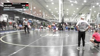 134 lbs Rr Rnd 4 - Teag Saito, Triumph - HSC vs Dominic Deputy, Team Shutt Mau Mau - HSC