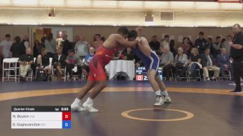 97 kg Quarterfinal - Nicholas Allen Boykin, USA vs Sergo Gogisvanidze, GEO