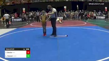 62 lbs Consi Of 8 #1 - Lincoln Gassen, Harrisburg vs Tanner Baxter, Institute Of Combat